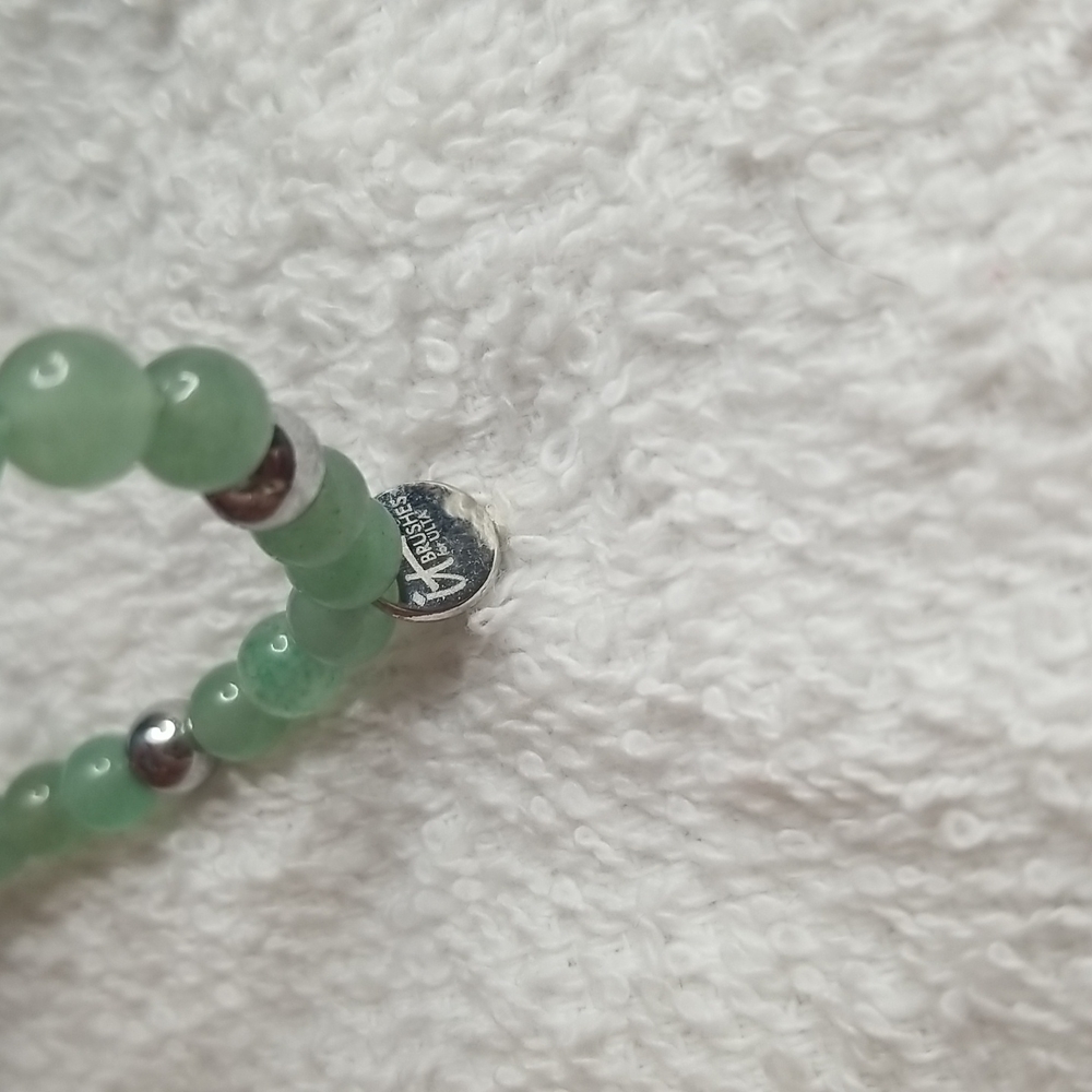Jade beaded bracelet - Picture 2 of 2